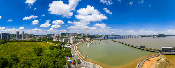 Fototapeta premium Guangzhou Nansha yacht dock