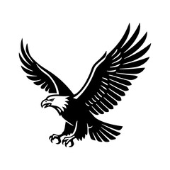 Fototapeta premium Majestic eagle vector illustration