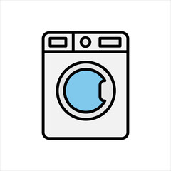 Laundry Basket Icon Clean Clothes, Organized Washing, Fabric Care, and Freshness Represented