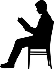 The Ultimate Chairborne Adventure: Man Versus Book in Quiet Combat