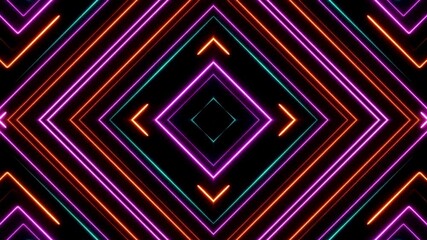 Dynamic neon light pattern creates a vibrant and modern background for your next project with a retro-futuristic vibe that's perfect for tech and music