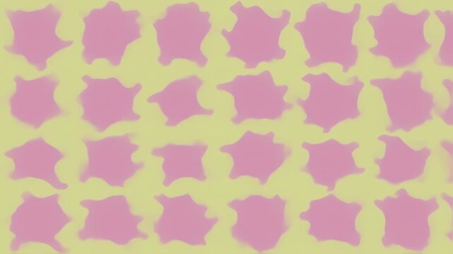 Abstract Pink and Yellow Pattern Background Loop.