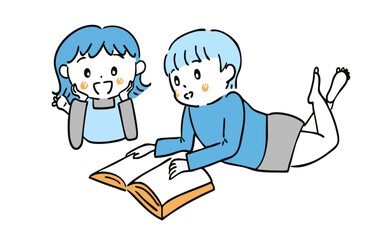 読書する子ども達