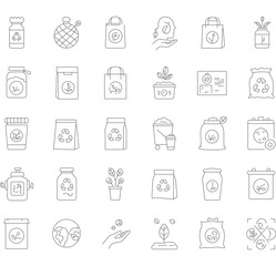 Minimalist Line Art Camera Equipment Icon Set for Digital Photography