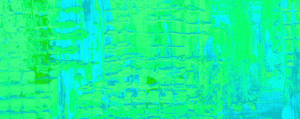 abstract  green and blue  background with paint