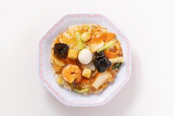 五目あんかけご飯