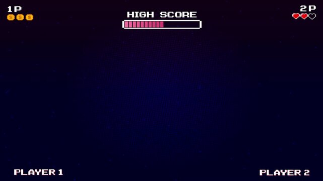 GAME START. pixel art 8 bit. retro game. arcade gaming. - Powered by Adobe