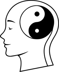 Mindful Balance Yin-Yang Inner Harmony