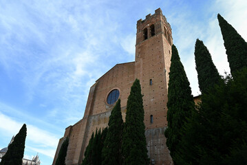 Fototapeta premium Basilique saint Dominique de Sienne