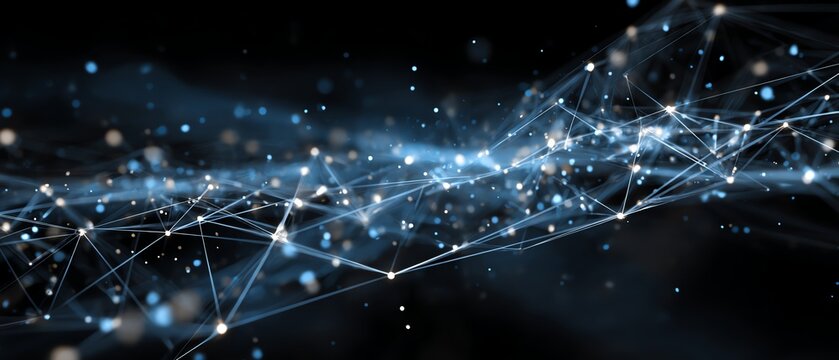 Digital network symbolizing business scalability and innovation