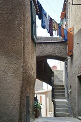 Giglio Castello Alley, Tuscan Archipelago, Italy
