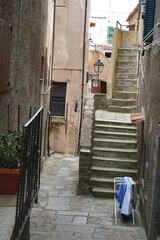 Giglio Castello Alley, Tuscan Archipelago, Italy