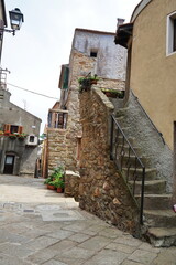 Giglio Castello Alley, Tuscan Archipelago, Italy