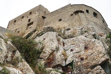 Aldobrandesca fortress in Giglio Castello, Tuscan Archipelago, Italy