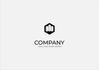 Isometric Bar Chart Icon: Hexagon 3D Graph Symbol, Data Analysis, Business Report, and Statistic Vector Design.