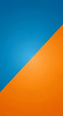 Abstract geometric background with vibrant blue and orange color gradients