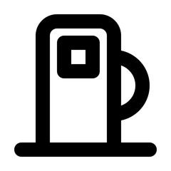 Gas Station Outline Icon