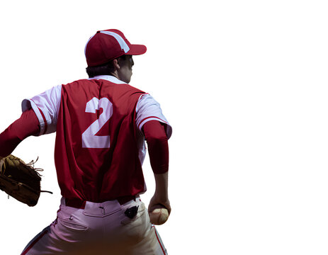 american football player holding ball