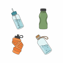 Stylish and Eco-Friendly Water Bottle for Hydration On-the-Go