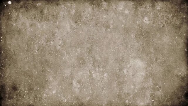 A sepia-toned image displaying a textured, mottled surface with a dark, vignetted border