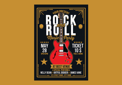 Rock and Roll Music Party