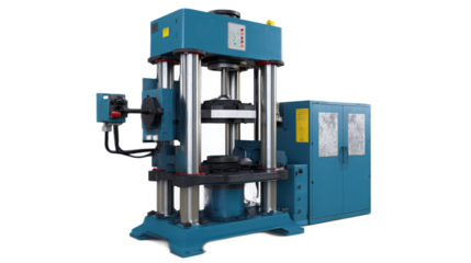 Heavy-duty Hydraulic Press Machine for Industrial Manufacturing and Metal Shaping Operations in Engineering Facilities