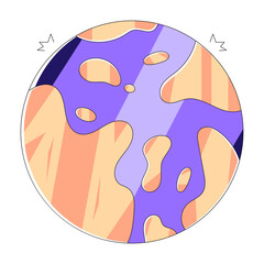 Premium download illustration of pluto