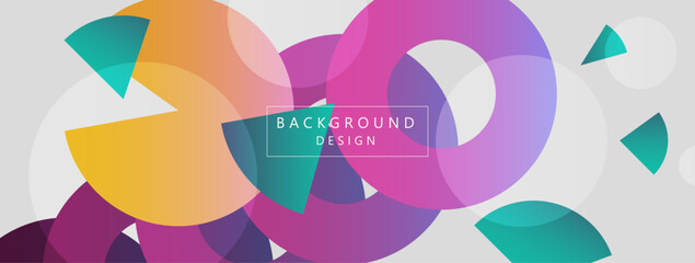 Abstract vector background. Abstract vector background with shapes.