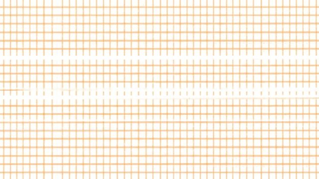 Seamless grid pattern in pale peach on white