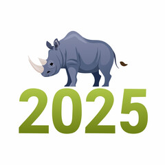 Naklejka premium 2025