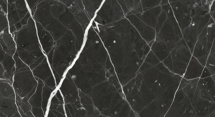 black marble with bold gold and white wlightning-like veins, dramatic kintsugi-inspired design for high-end luxury interiors, statement furniture, and sophisticated architectural elements

