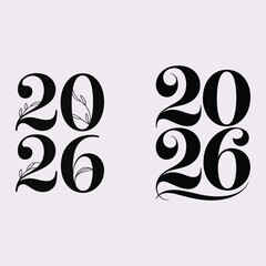 Happy New Year 2026 Design.