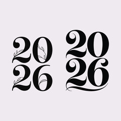 Happy New Year 2026 Design.