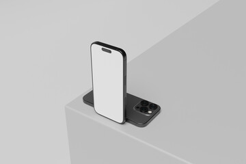smart phone display mockup