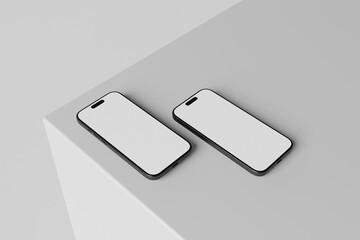 smart phone display mockup