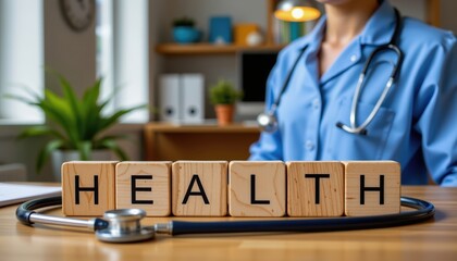 Health awareness event clinic informational session indoor close-up promoting wellness