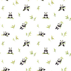 Pattern Panda bamboo