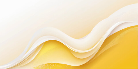 Abstract wave vector design illustration with vibrant orange and yellow color pattern for a modern flowing backdrop