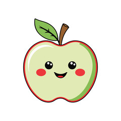 Flat minimalist vector for National Apple Day featuring apple baskets, orchard scenes, sliced apples, pie, cute characters & nutrition awareness posts