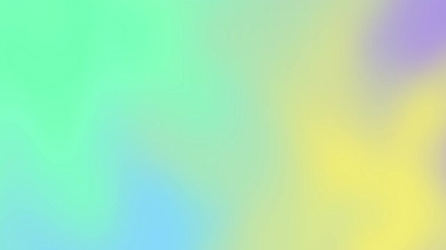 Gradient of green, yellow, blue, and purple hues. Suitable for backgrounds, abstract designs, nature concepts, and colorful themes.