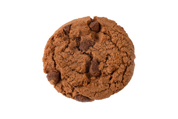 A plate of homemade chocolate chip cookies