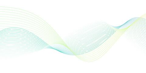 Energy abstract smooth blue gradient frequency isolated element creative blend curve flow line technology modern white web banner vector beautiful waveform light music energy design.	
