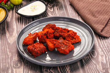 Indian cuisine - hot Fish Tikka