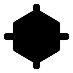 Compound Filled Icon Vector