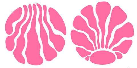 Vintage sunburst background with geometric radial rays and funky wavy lines. Abstract retro sunshine design, psychedelic 70s vector pattern, yellow gradient and light beams.