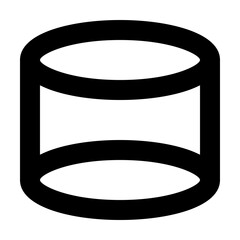 Cylinder Outline Icon
