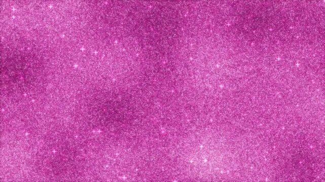 Pink shiny sparkling glitter animation background overlay effect for Christmas, birthday and festive backdrops