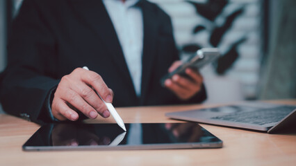 Business Professional Digital Workspace Stylus Input