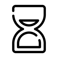 Sand Clock Icon Outline