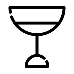 Glass Icon Outline